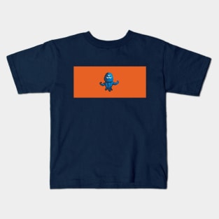 Octopus on Pixel Kids T-Shirt